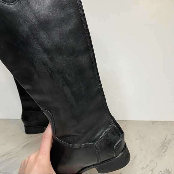 Sam Edelman Penny Black Leather Riding Boot 6M - Picture 7 of 16